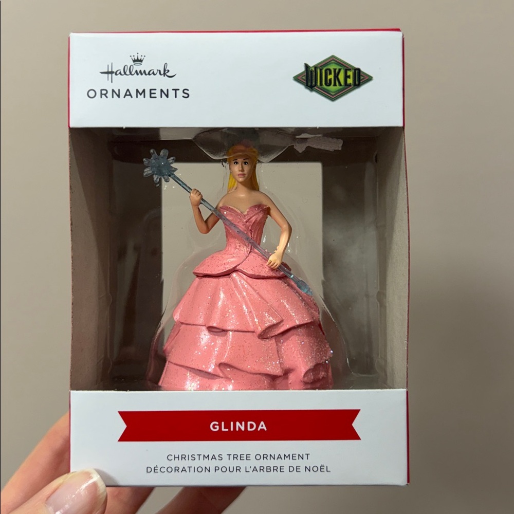 Hallmark Wicked Glinda Christmas Ornament Collectable (NWT)